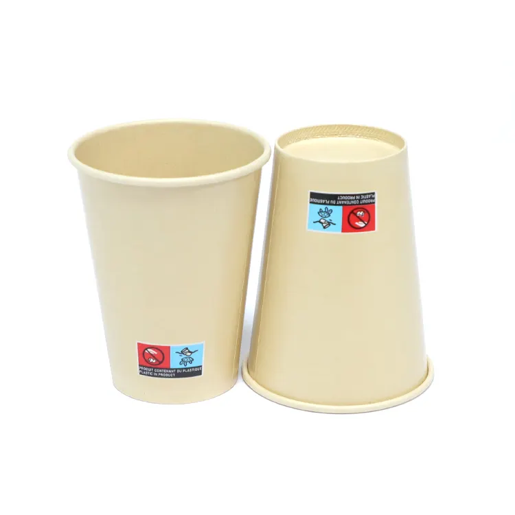 Custom Wholesale Hot Coffee Bamboo Pulp Paper Cup