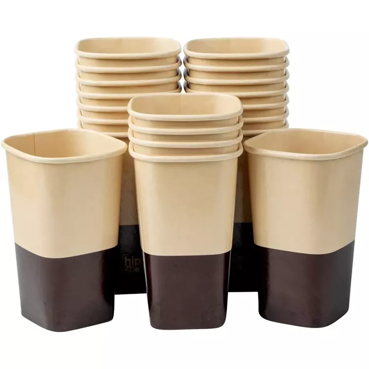 OEM ODM biodegradable disposable custom logo eco friendly takeout coffee 12 oz paper cups