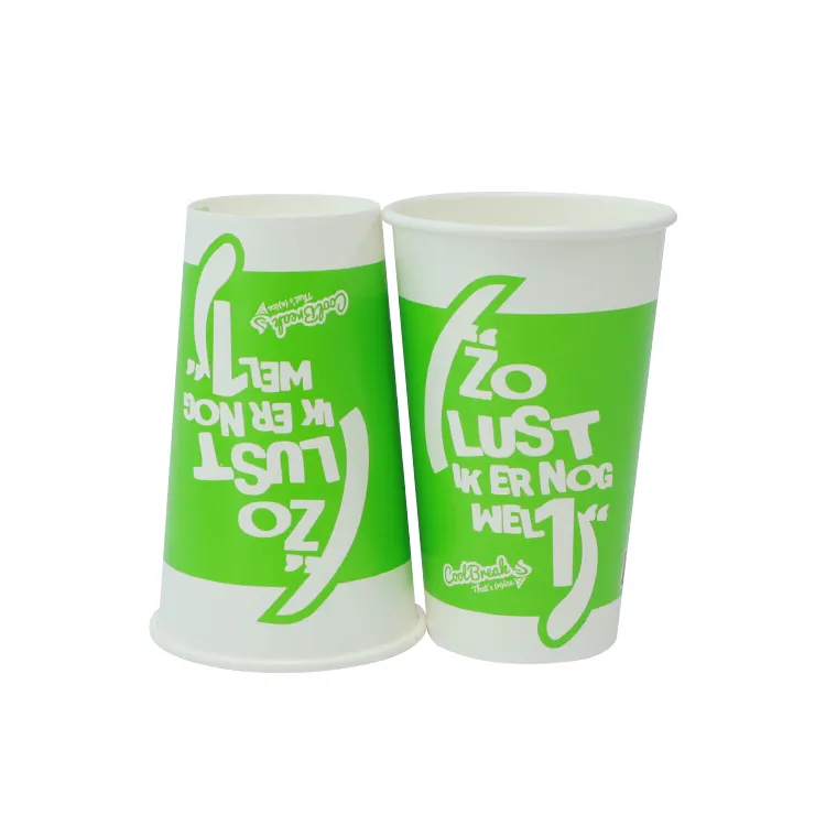 Double PE Coated Cold Drink Paper Cup