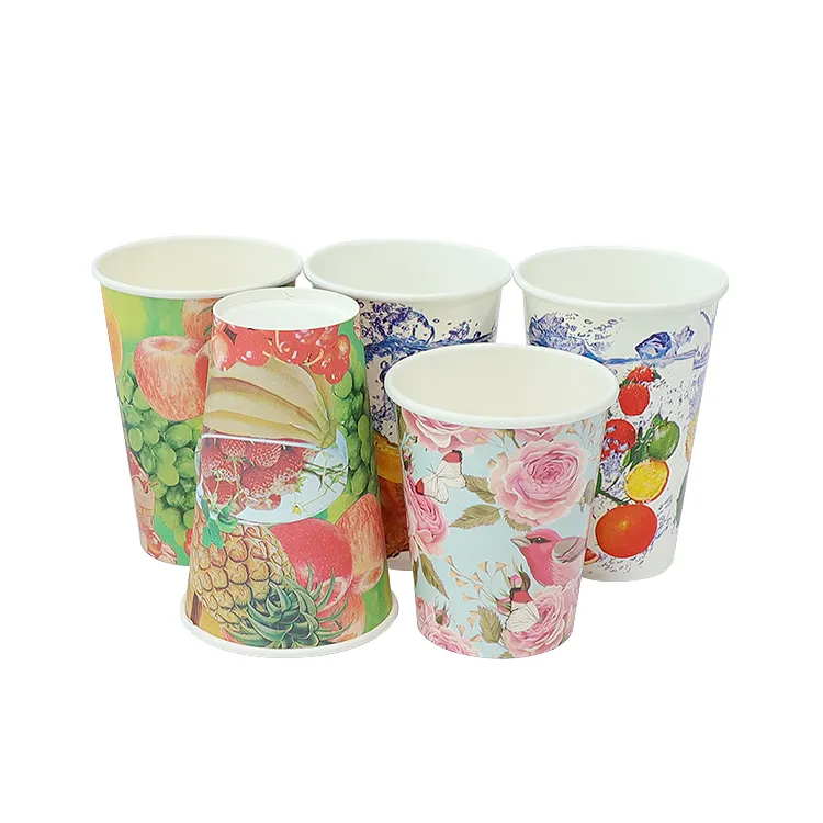 Double PE Coated Cold Drink Paper Cup