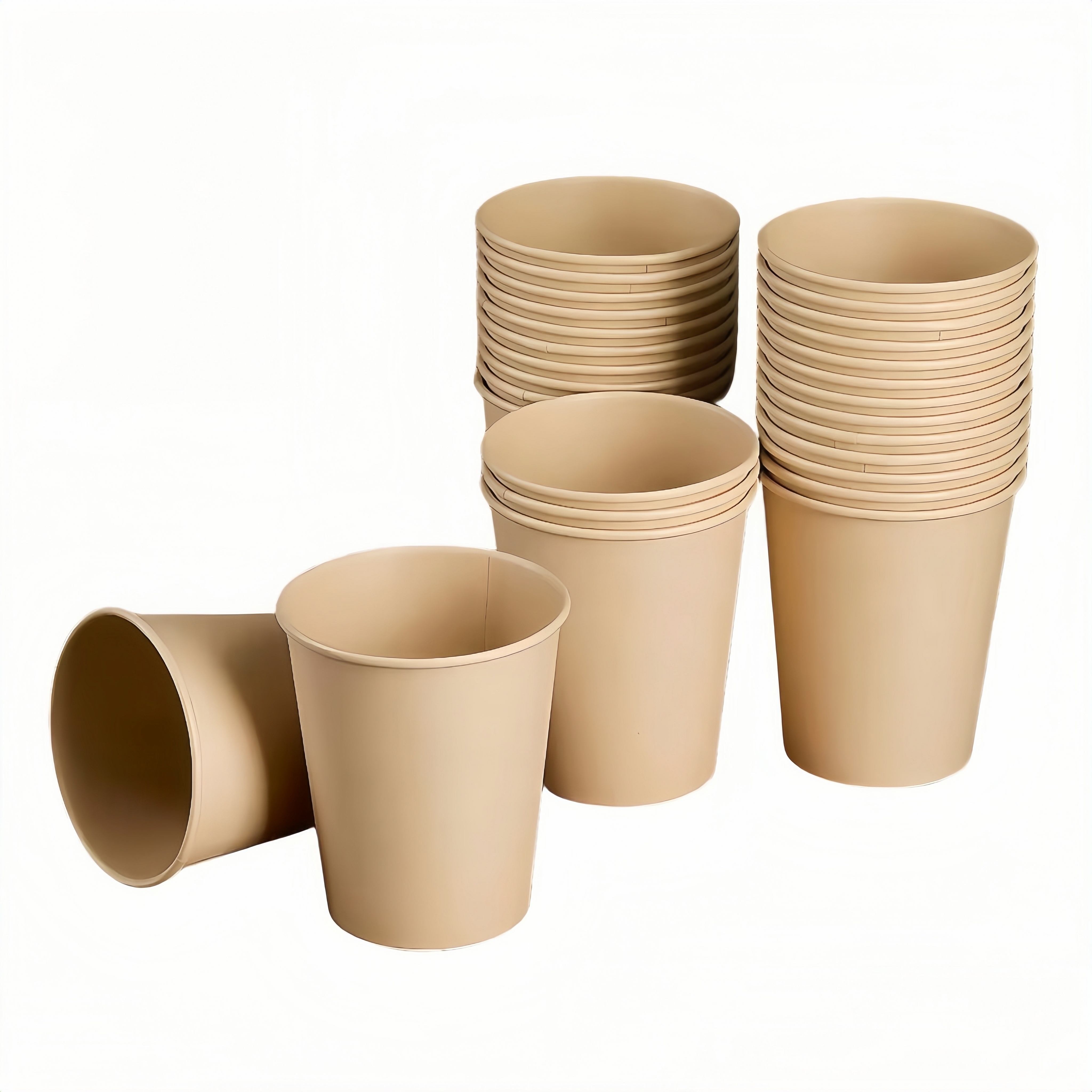 Custom Wholesale Hot Coffee Bamboo Pulp Paper Cup