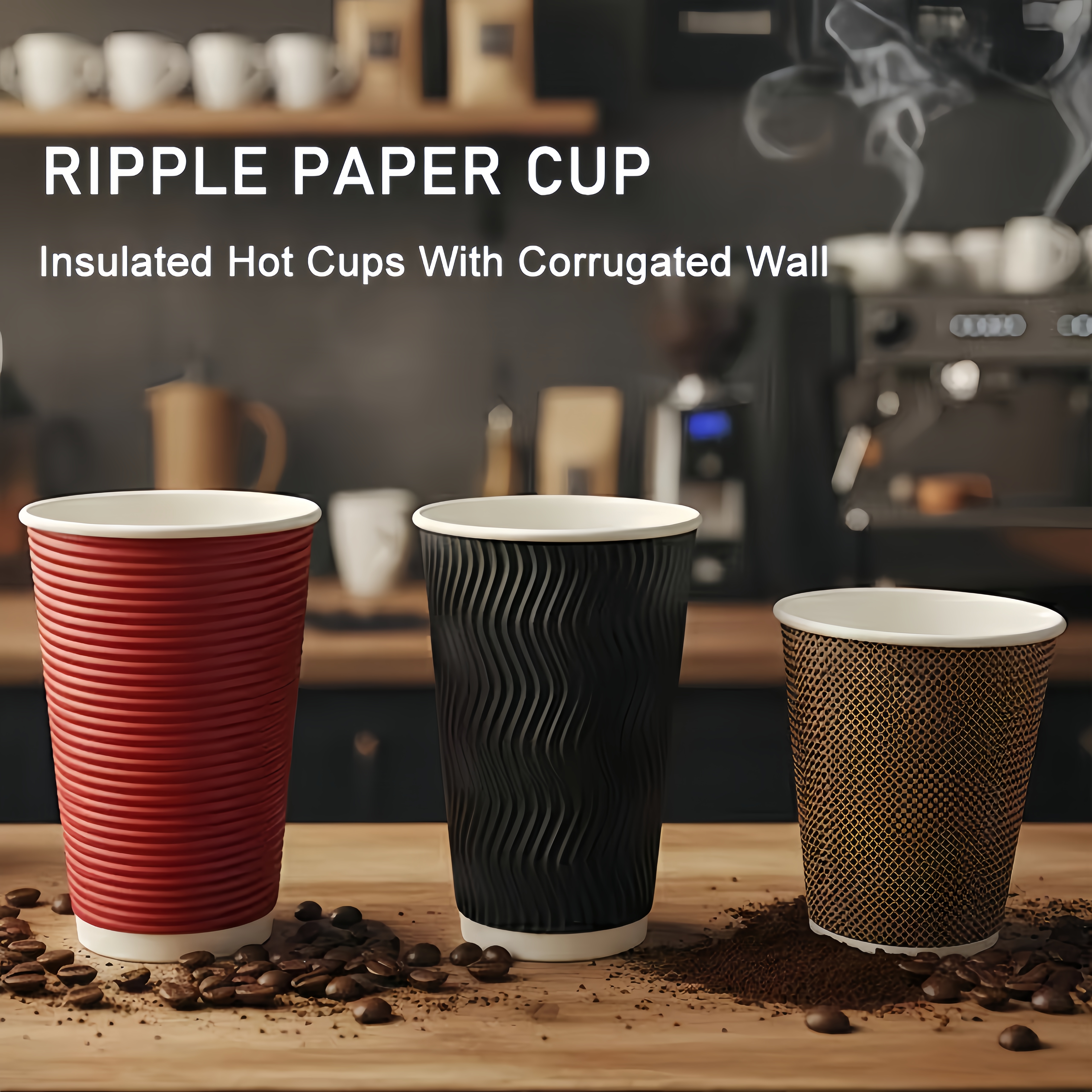 Custom Water Based Coating Disposable Paper Cup