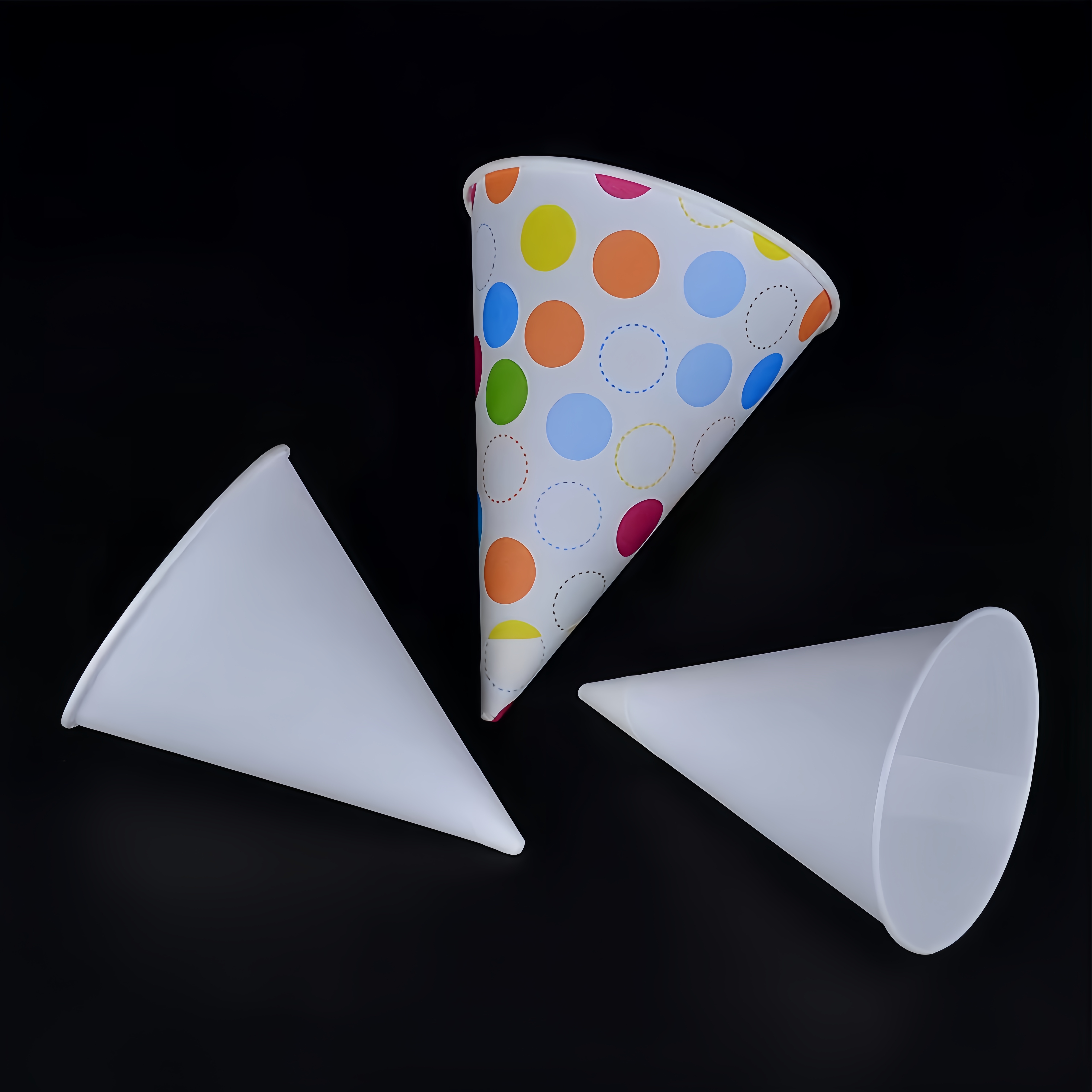 4.5 oz. Cone Paper Cups Biodegradable Paper Water Cup Wholesale